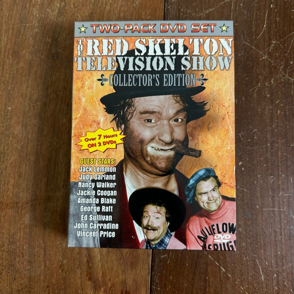 Red Skelton Two DVD Television Show Collector's Edition 11 Episodes over 7 hours